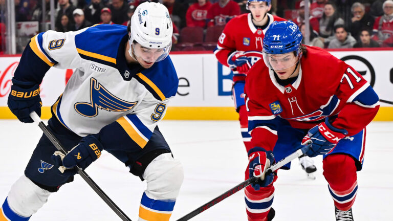 St Louis Blues v Montreal Canadiens