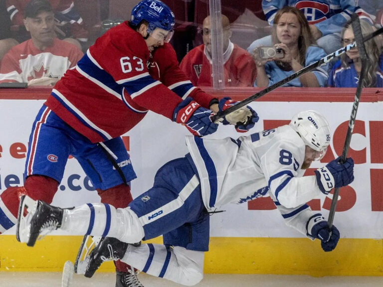 Florian Xhekaj set to make his Canadiens debut vs. Maple Leafs