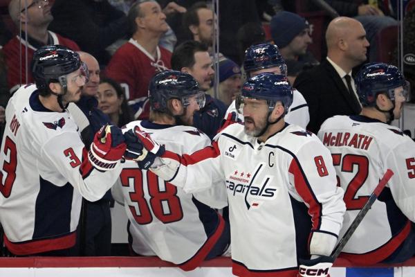 NHL roundup: Alex Ovechkin nets hat trick as Caps hammer Habs