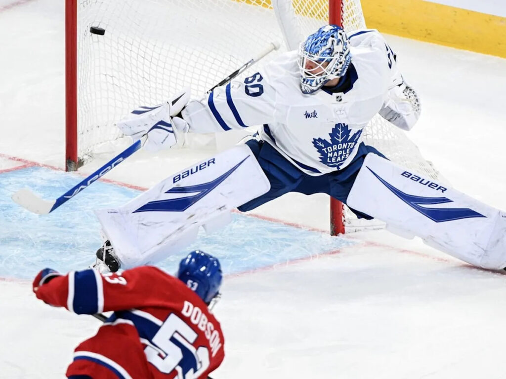Todd: Canadiens gain timely lift from Jakub Dobes and sad-sack Leafs