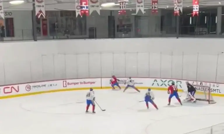 One player stood out at Canadiens practice this morning in Brossard: 'He looks hungry'