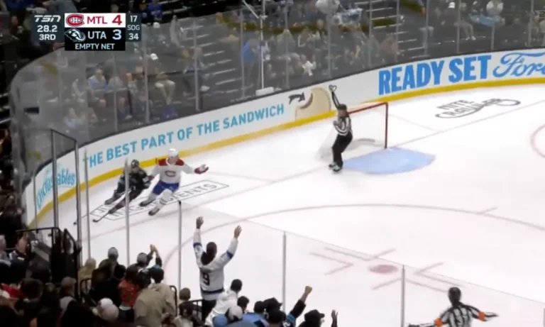 Referees face backlash for late-game error that nearly cost the Canadiens in Utah