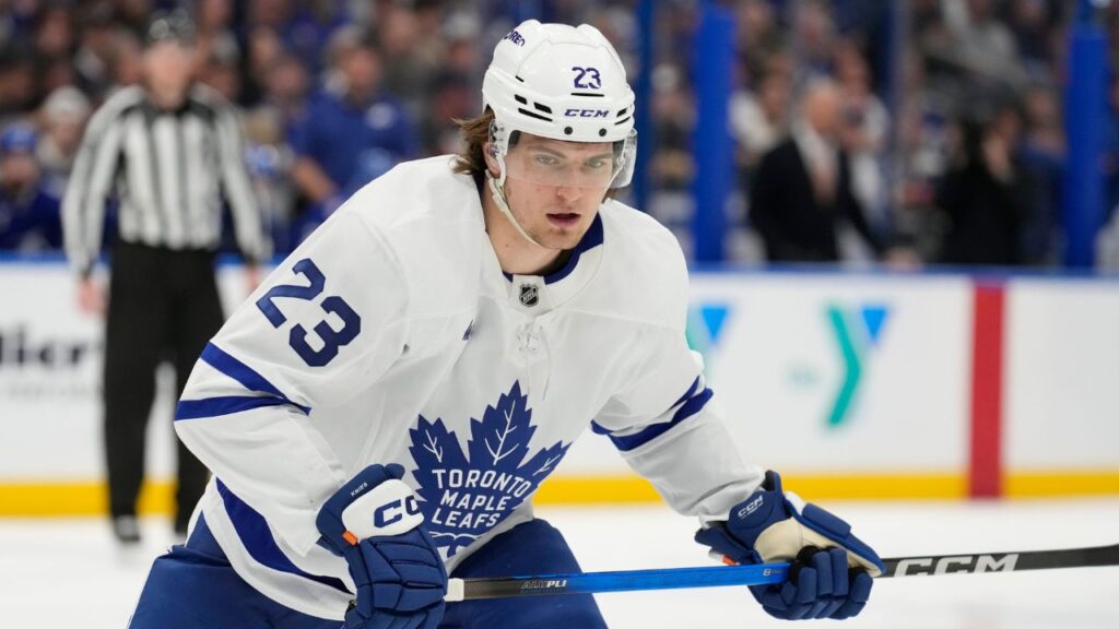 Maple Leafs' Matthew Knies returns to practice, doubtful against Canadiens
