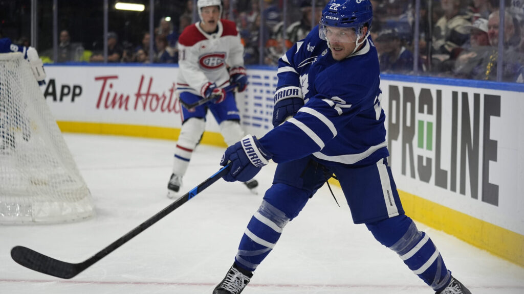 Jake McCabe avoided fracture during loss to Canadiens, defends Simon Benoit’s start to season