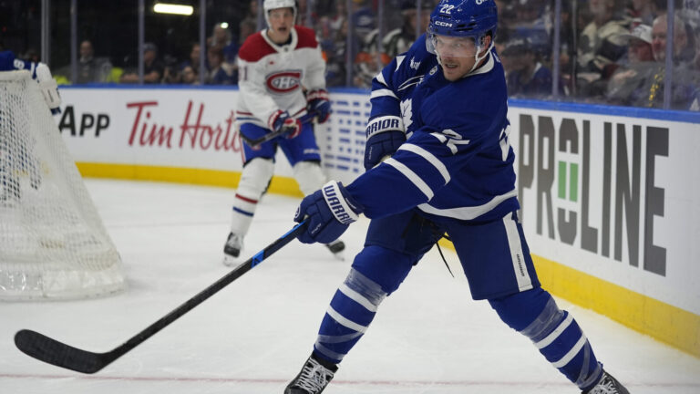 Jake McCabe avoided fracture during loss to Canadiens, defends Simon Benoit’s start to season