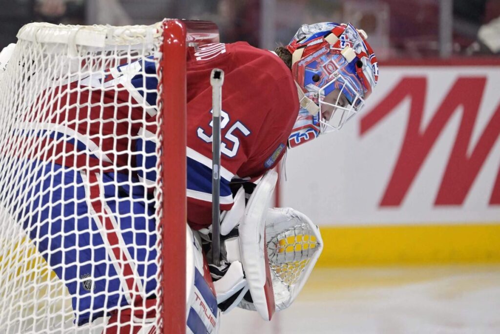 The elephant in Canadiens’ room is standing in their goal crease