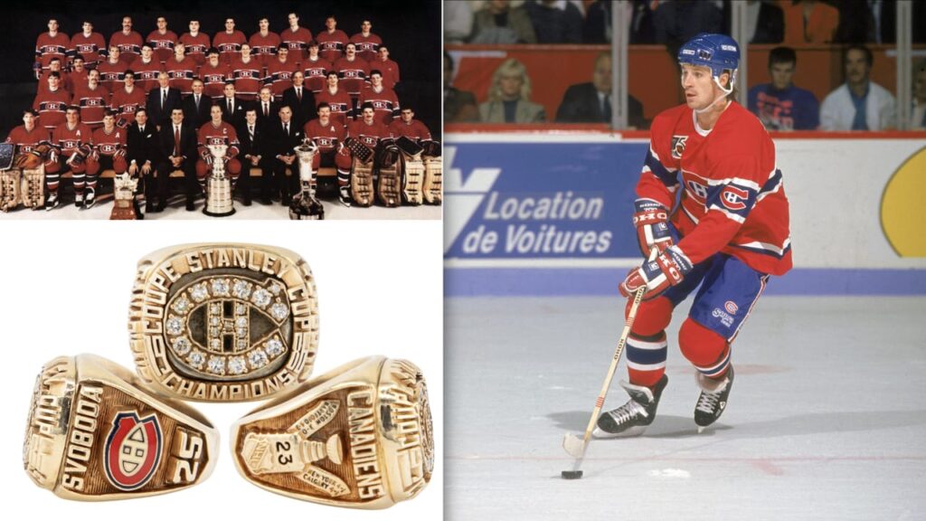 Svoboda auctioning off 1986 Cup ring with Canadiens for good cause