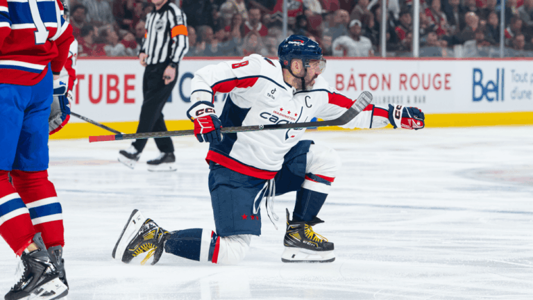 Ovechkin moves into top 10 in points in Capitals win against Canadiens