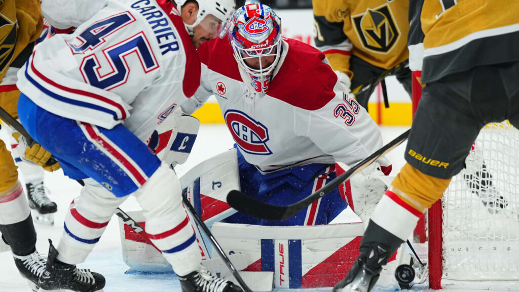 Montembeault makes 30 saves, Canadiens defeat Golden Knights for 3rd straight win