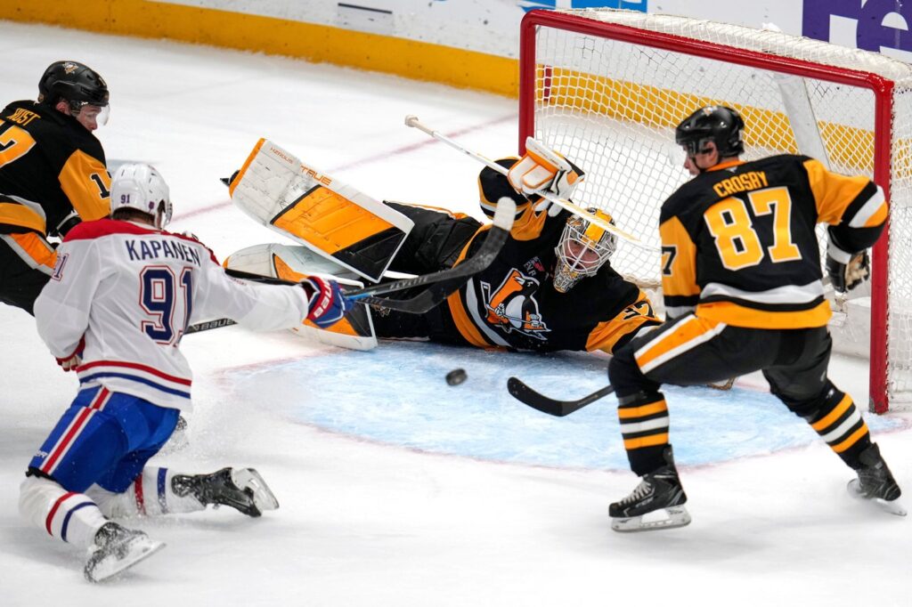 NHL roundup: Crosby makes history as Penguins edge Canadiens 4-3 in shootout | NanaimoNewsNOW