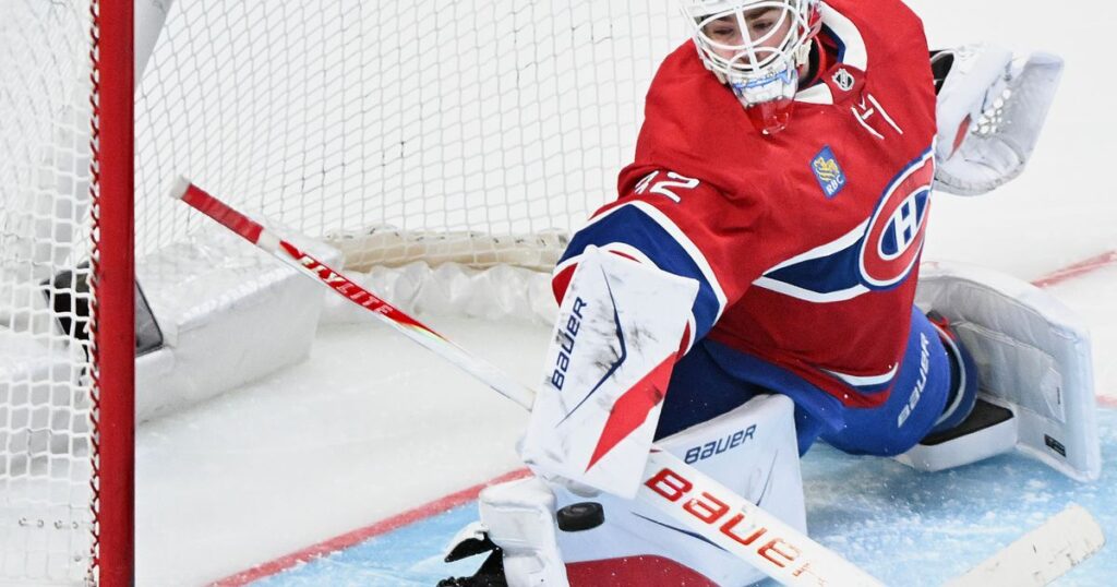 Jacob Fowler has 1st NHL shutout, Canadiens send Penguins to 8th straight loss with 4-0 win :: WRAL.com