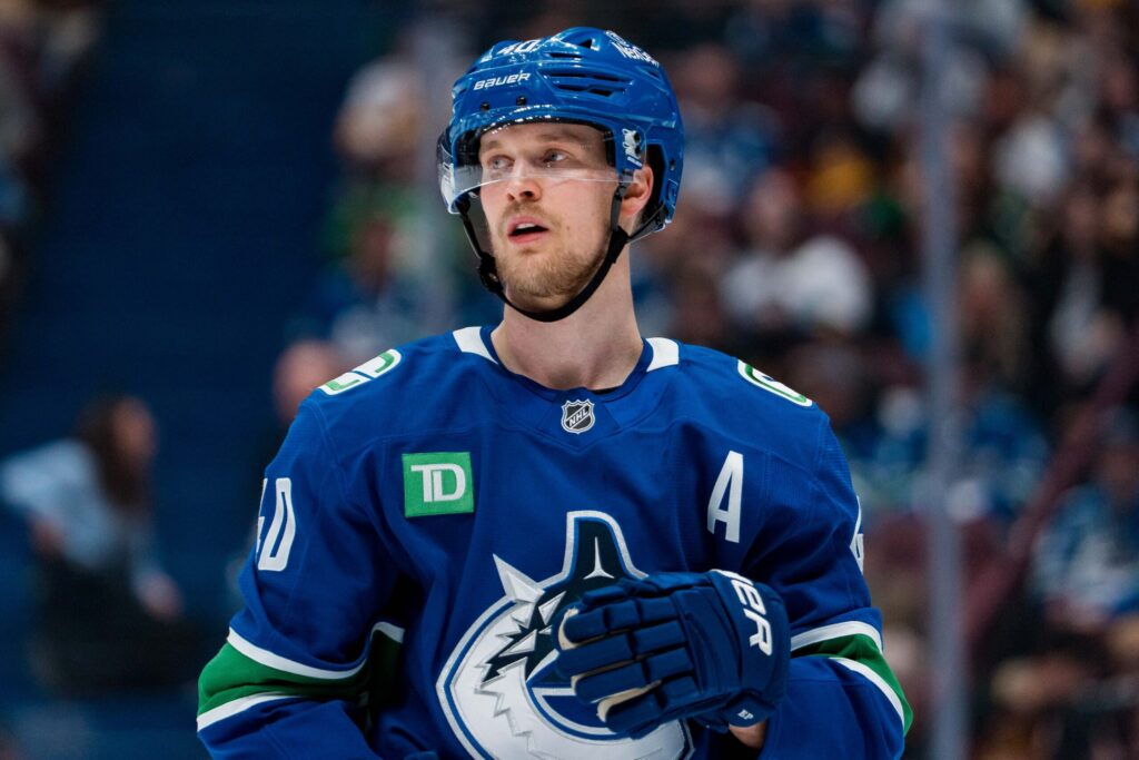 Montreal Canadiens Need to Improve Centre Depth With Elias Pettersson Trade - The Hockey Writers - Montreal Canadiens