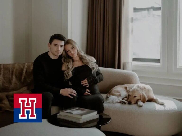 Canadiens captain Nick Suzuki and his wife, Caitlin Fitzgerald, announced her pregnancy on Instagram on Dec. 21. “Baby girl coming this spring,” the post says. “The greatest joy of our lives, we can’t wait to meet you.”