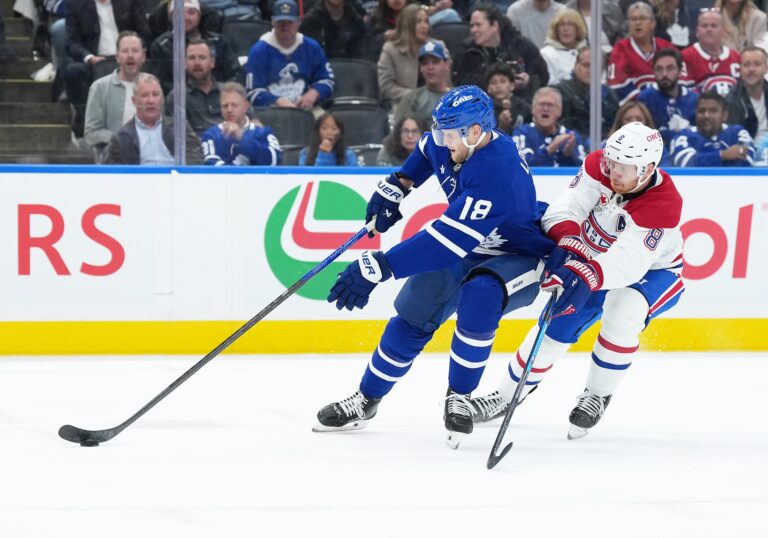 Canadiens Outlast Maple Leafs, Winning 2-1 in Shootout - The Hockey Writers - Toronto Maple Leafs