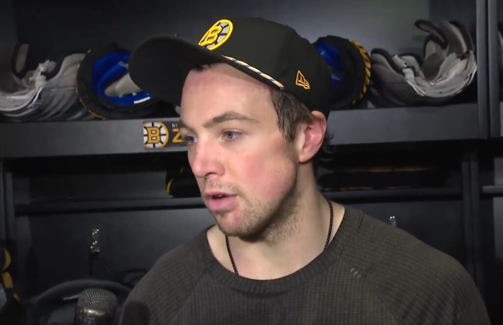 Puck to the face against the habs: Charlie McAvoy has lost nearly 20 pounds since