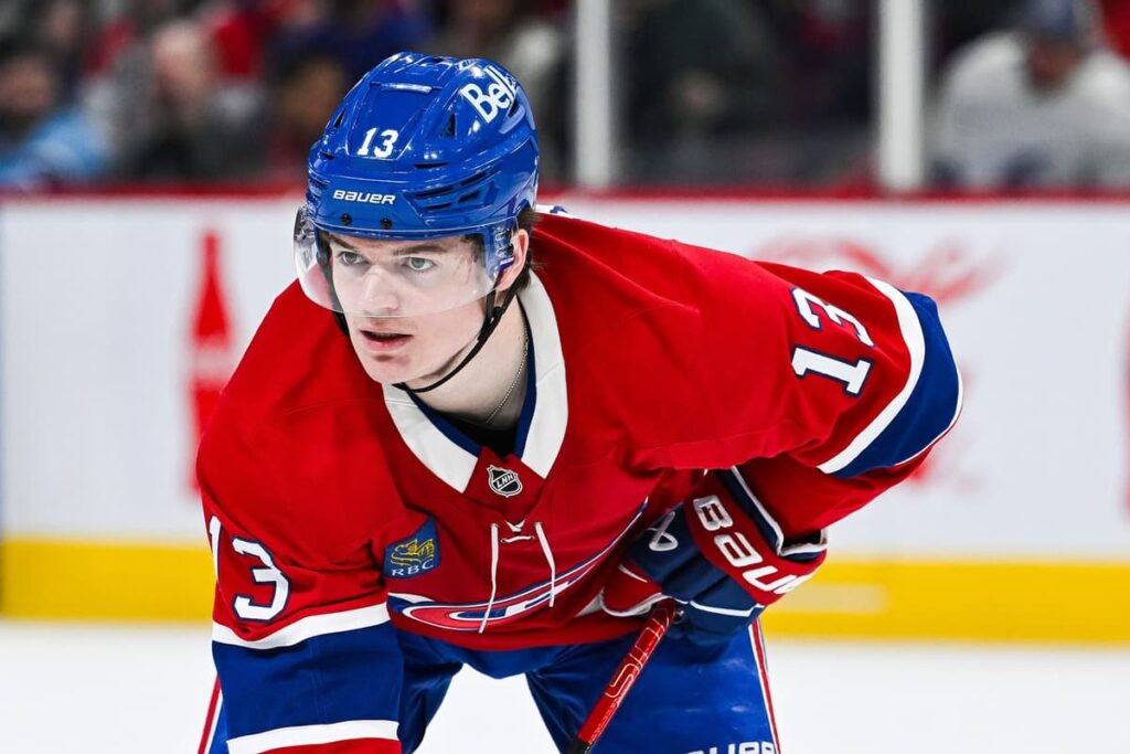 Canadiens’ Cole Caufield talks about how the power play can help 5-on-5 play