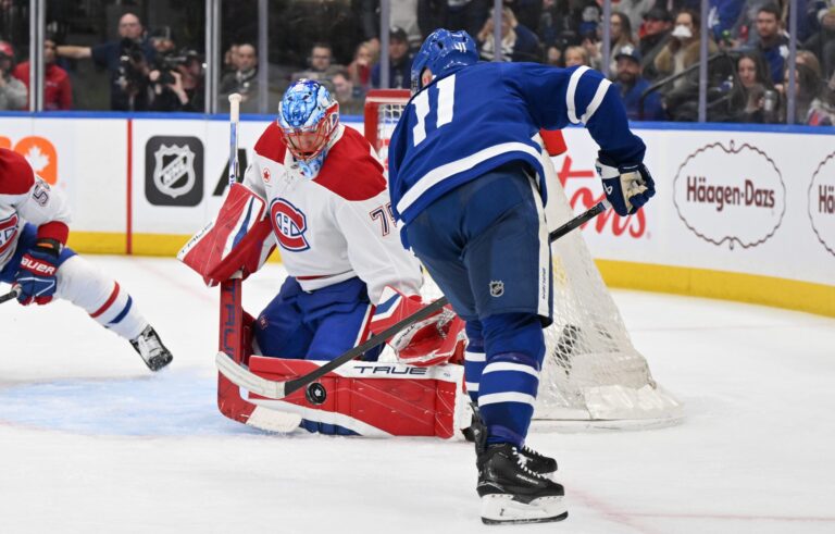 Saturday Night in Canada with the Leafs at the Habs