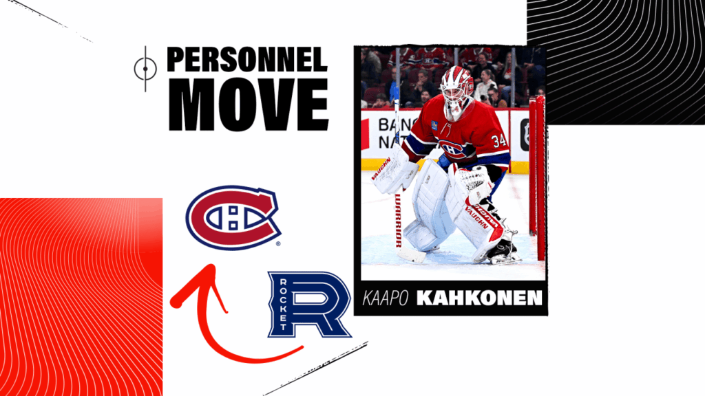 Kaapo Kahkonen recalled from Laval Rocket