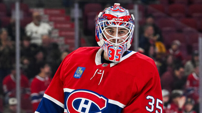 Why did Canadiens reverse course on goalie Samuel Montembeault?