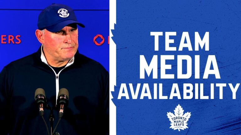 Maple Leafs Full Media Availability | | Pre Game vs Montreal Canadiens | December 06, 2025