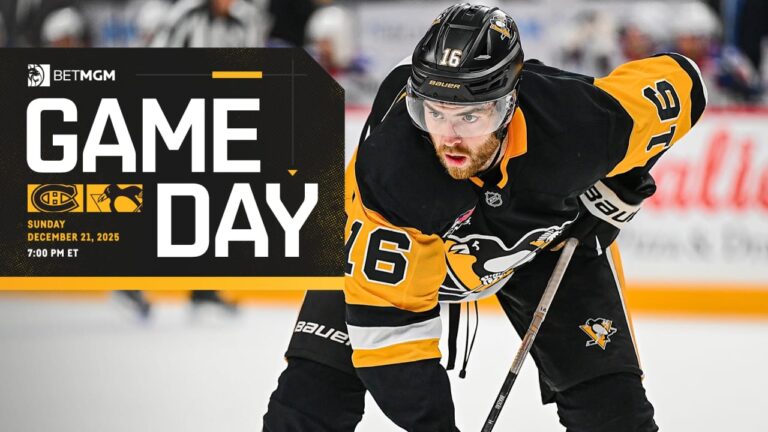 Game Preview: 12.21.25 vs. Montreal Canadiens