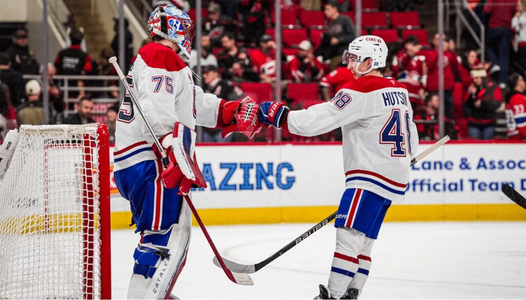 Montreal Canadiens edge Carolina Hurricanes 7-5 in high-scoring road win