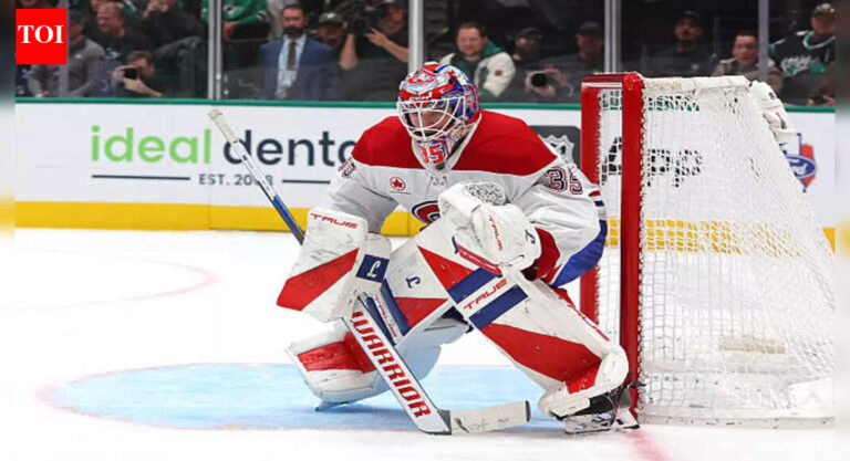 Insider believes there's no reason for Montreal Canadiens to have any rush in trading goalie Sam Montembeault | NHL News