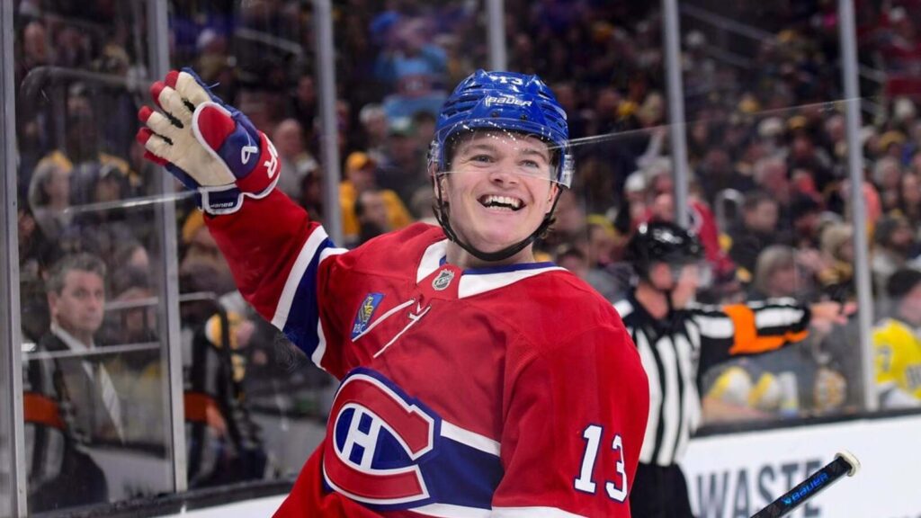 Cole Caufield, Habs out to extend Knights' tough stretch