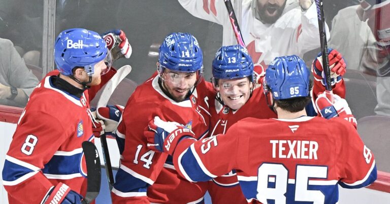 Caufield embraces hot streak, thrilled to net 30th in 3-2 OT win over Golden Knights