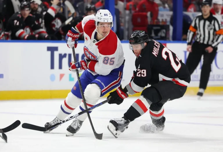 Two Canadiens regulars miss practice as Laine, Dach, and Evans skate in regular jerseys