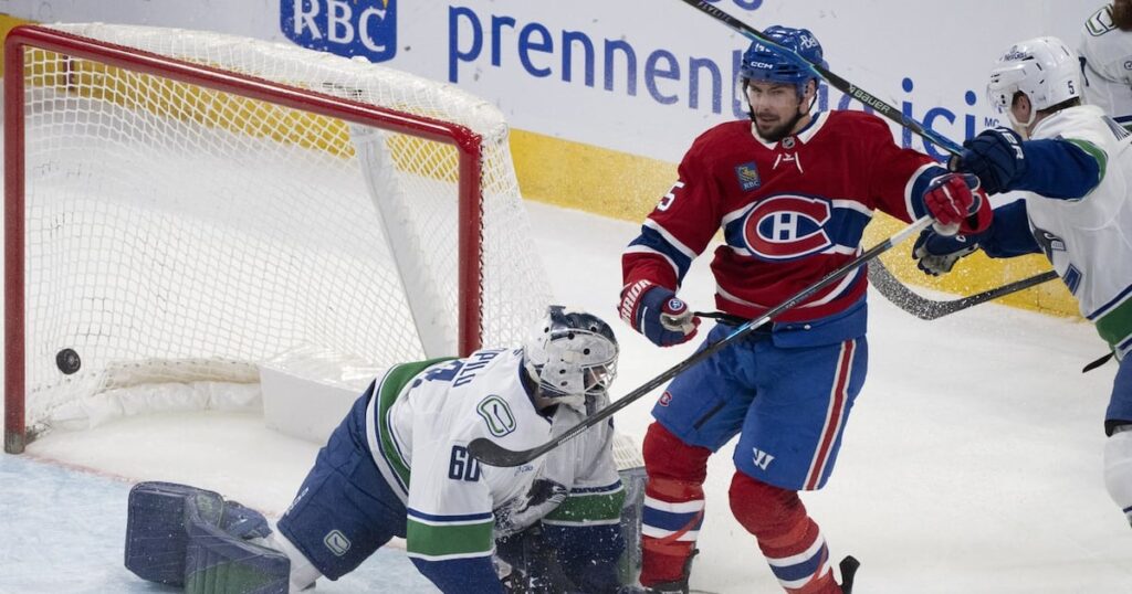 Canadiens' Carrier celebrates rare offensive outburst in 6-3 win over Canucks