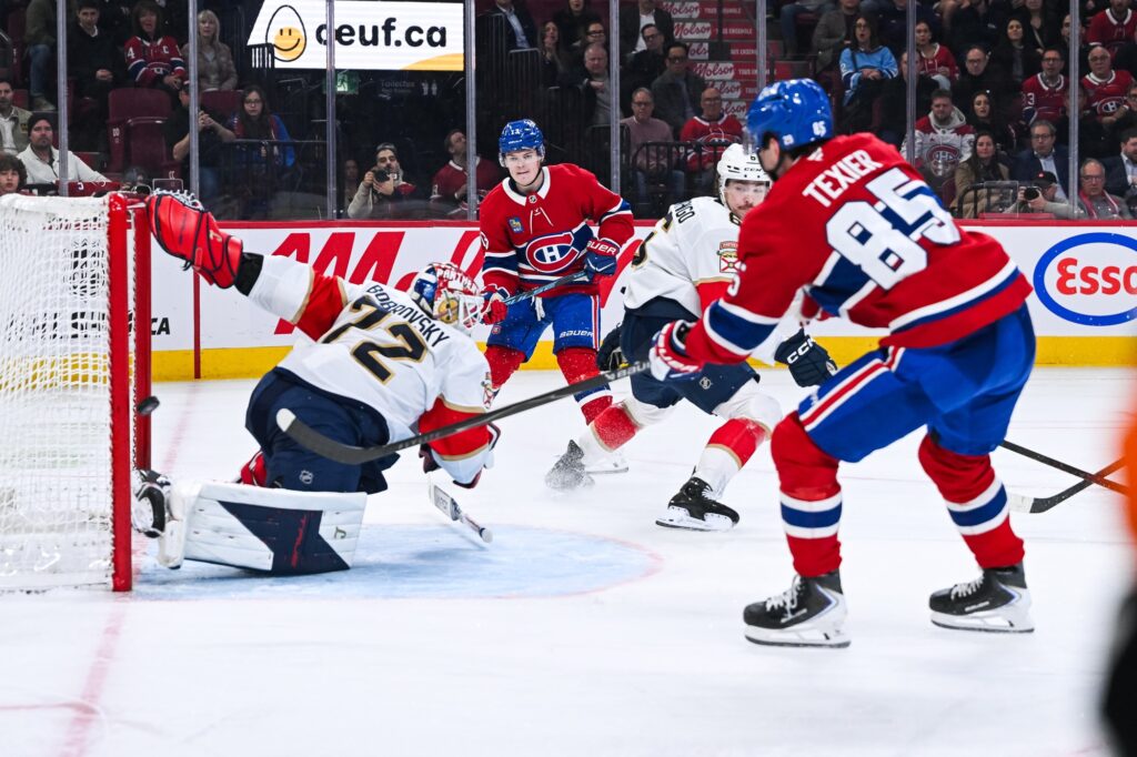 Depleted Panthers rocked 6-2 by Texier, Canadiens