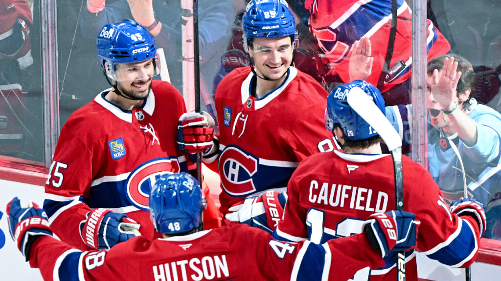 Canadiens showcase new era of talent, depth in decisive win over Flames