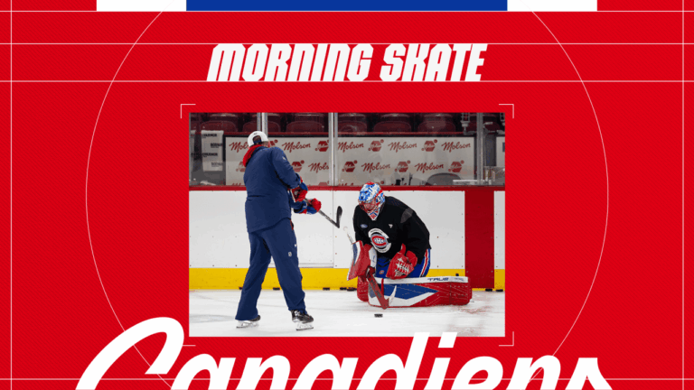 Lines and defense pairings at morning skate – Jan. 12