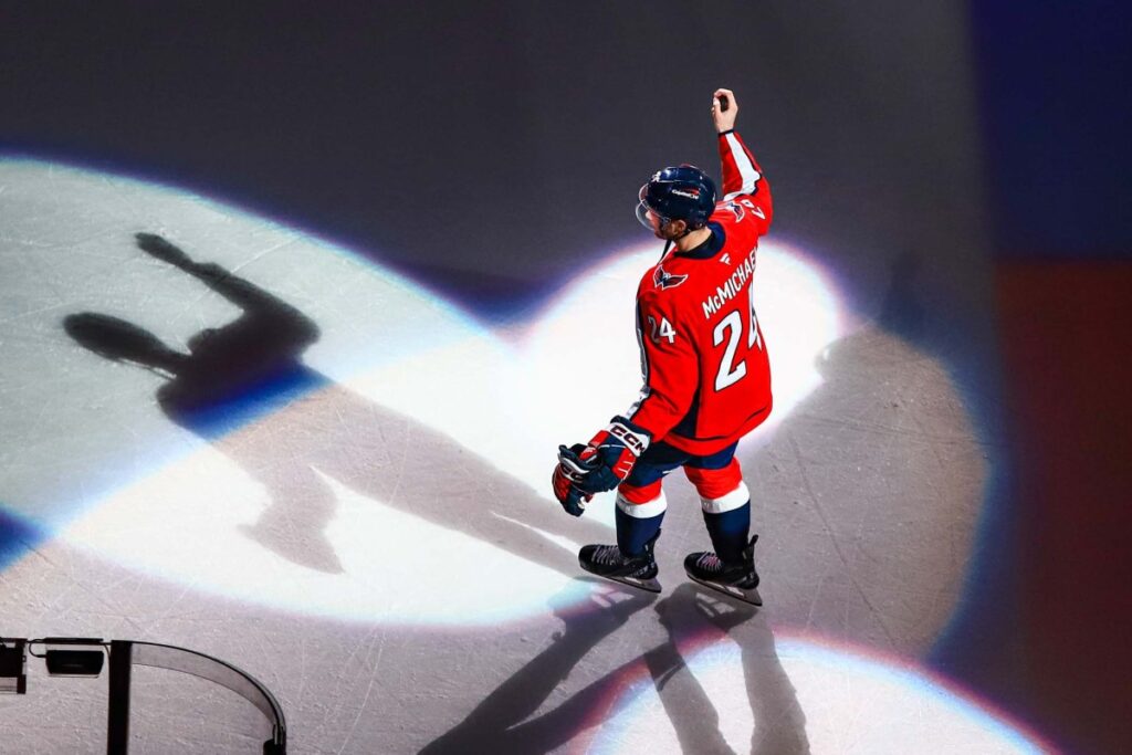 Connor McMichael completes Capitals comeback, scores overtime game-winner against Canadiens