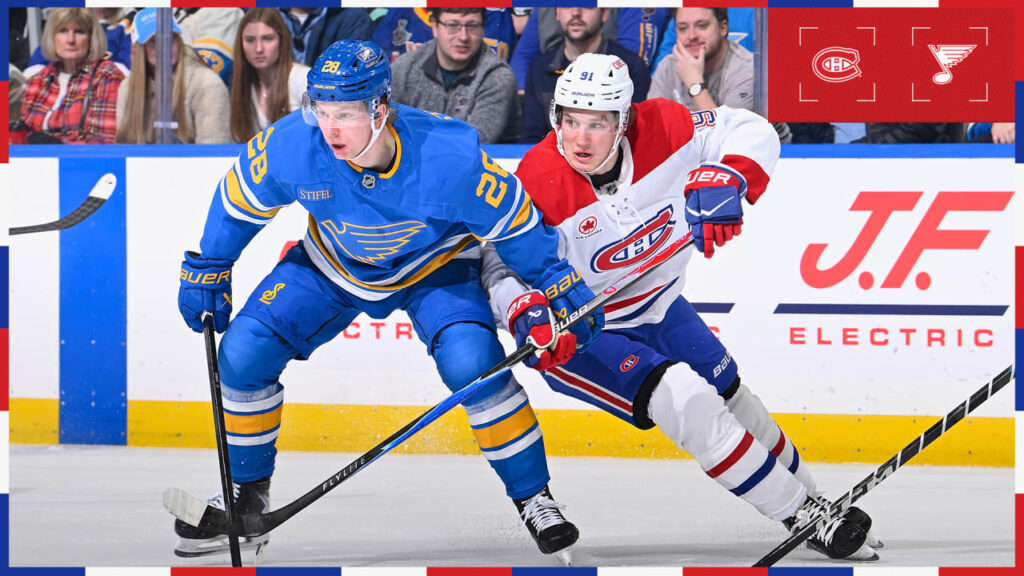 MTL@STL: Game recap  | Montréal Canadiens