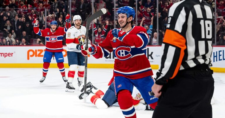 Texier's first career hat trick helps Canadiens roll past Panthers – TSN
