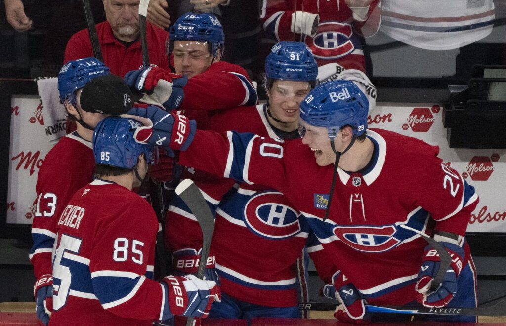 Alexandre Texier continues to turn heads on the Montreal Canadiens top line