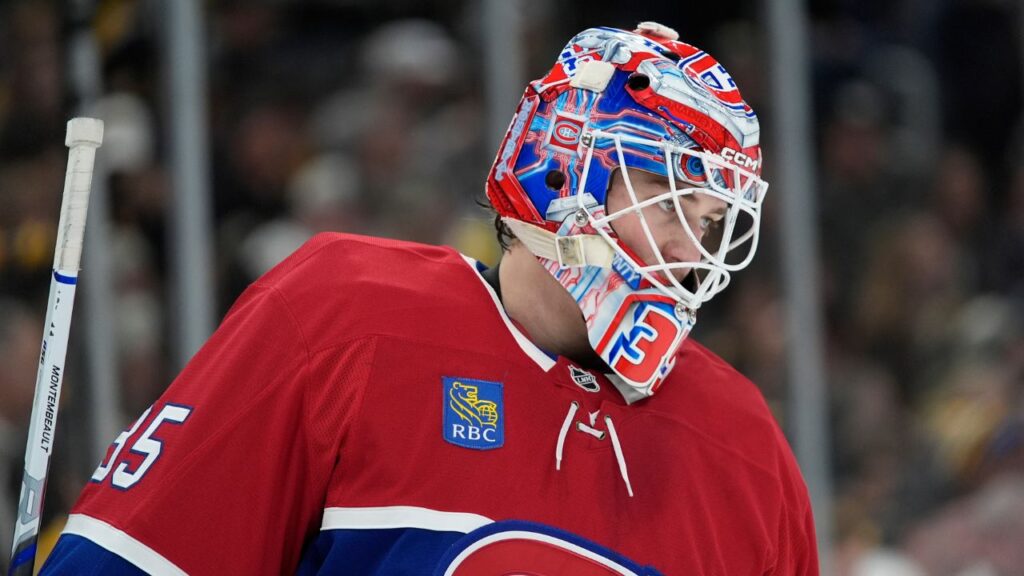 Another sudden collapse raises questions about Canadiens' Montembeault