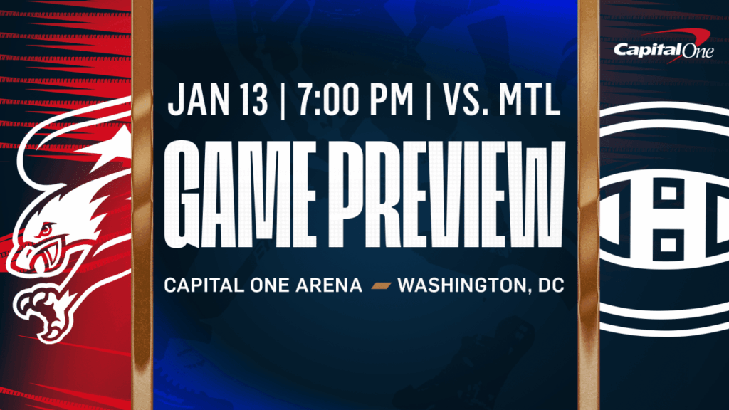 Caps Open Homestand vs. Habs
