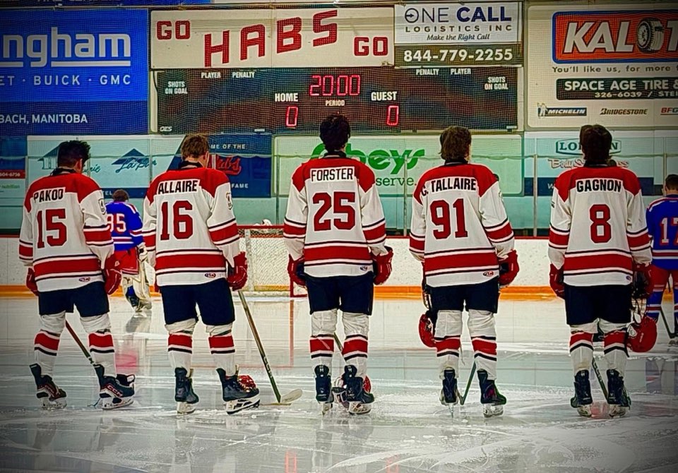 Habs set to open playoffs tonight in La Broquerie - SteinbachOnline.com