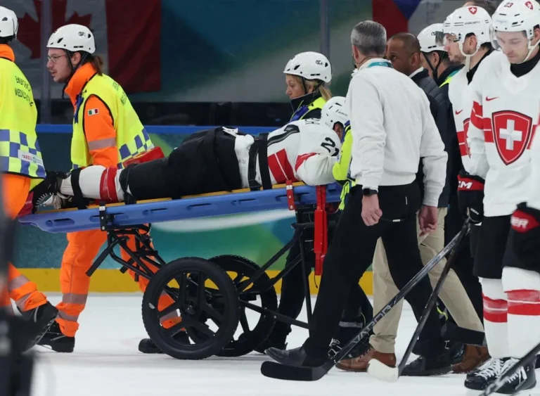 Kevin Fiala hospitalized and ruled out of Olympics after injury vs Canada
