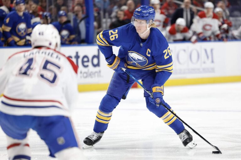 Rasmus Dahlin frustrated as Montreal fans dominate Sabres’ home loss: 3 thoughts