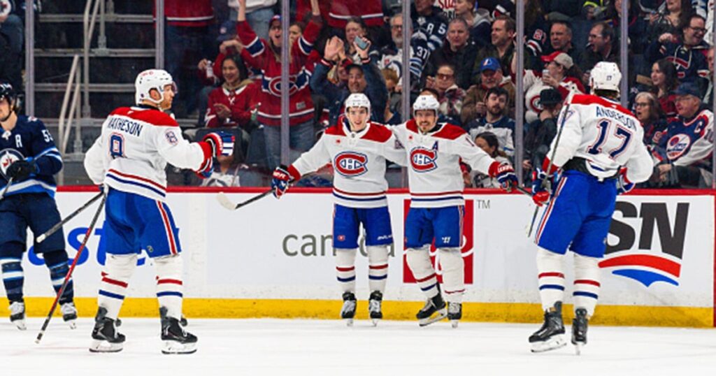 Canadiens 5, Jets 1 – TSN