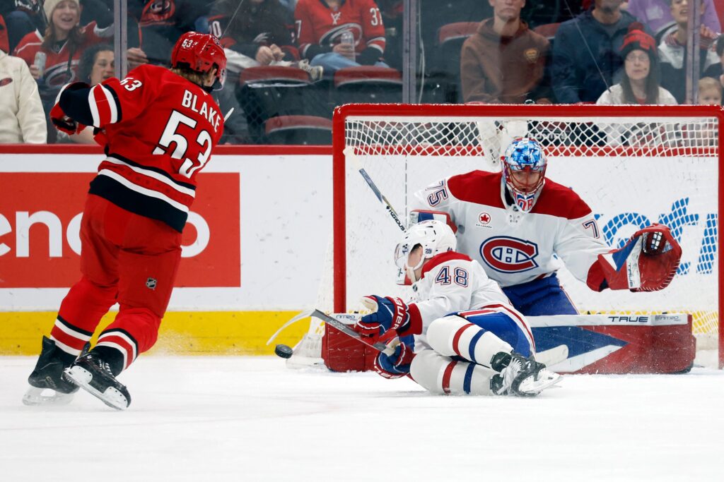 Hidden Game: Jakub Dobes is the hero again vs. Canes as Canadiens win fifth straight game