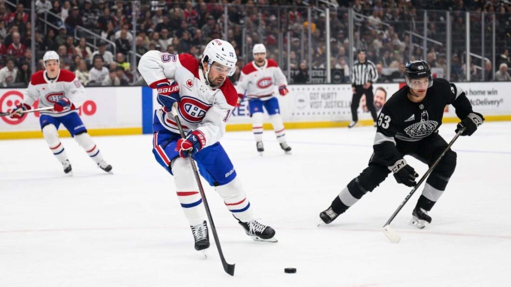 Canadiens rally past slumping Kings on pair of late goals