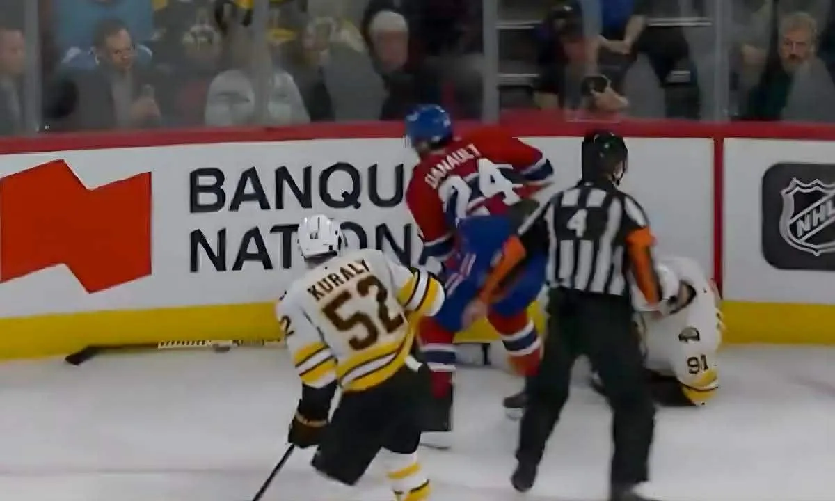 Photo of Phillip Danault and Nikita Zadorov