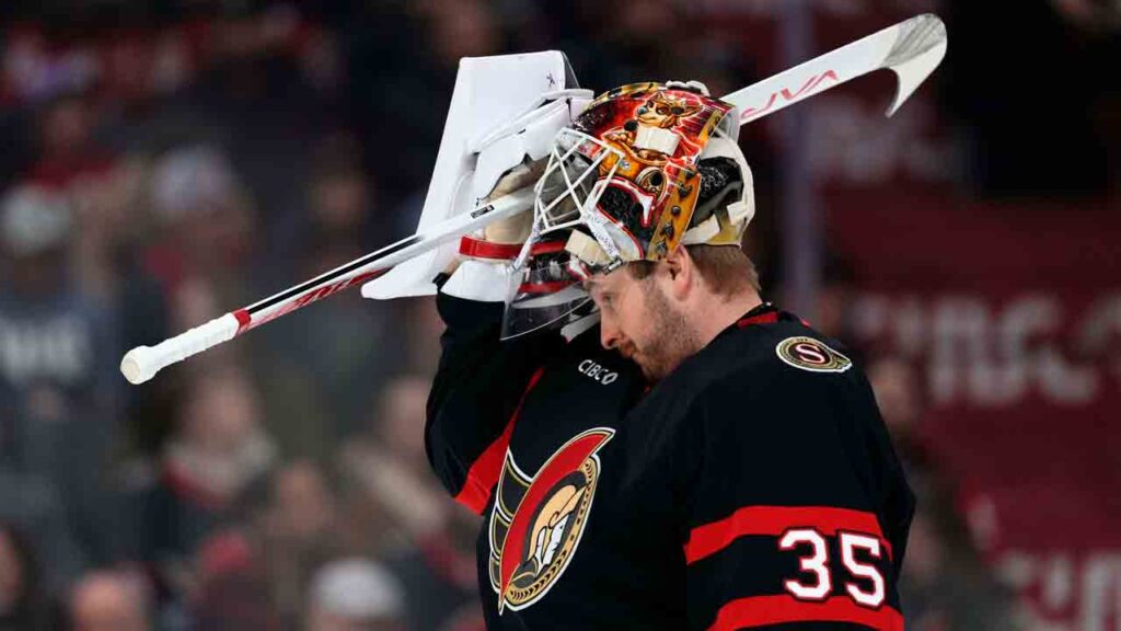 Linus Ullmark's latest poor performance has Senators questioning crease yet again