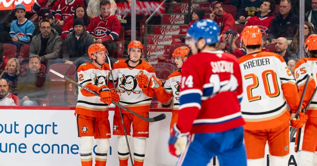 Cutter Gauthier's late winner lifts Anaheim Ducks over Montreal Canadiens in thriller