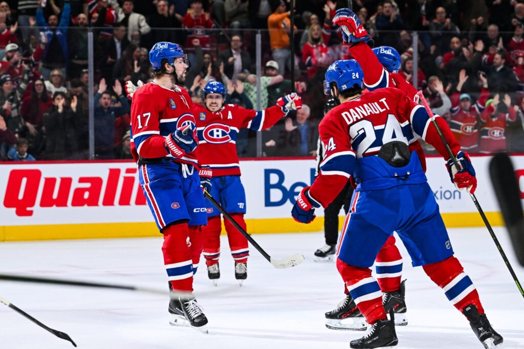 Montreal Canadiens Forward Out with Upper Body Injury